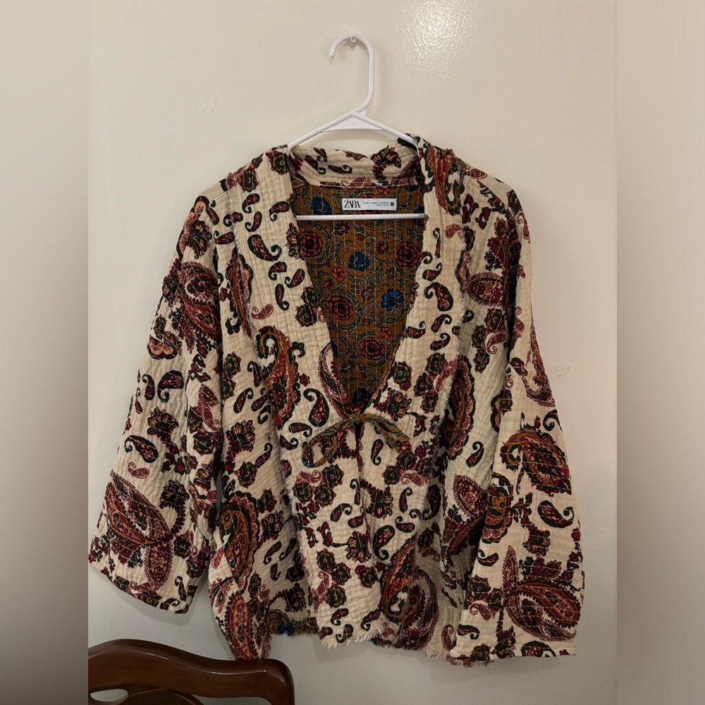 Zara Kimno-Chore Style Coat